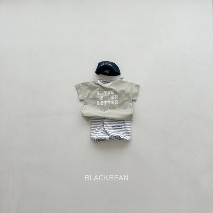 【80-120】韓國童裝 BLACKBEAN 夏季商品 butter 滾邊上衣