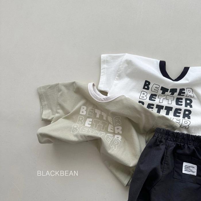 【80-120】韓國童裝 BLACKBEAN 夏季商品 butter 滾邊上衣