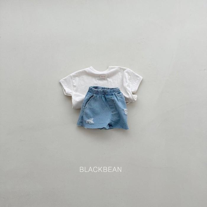 【80-120】韓國童裝 BLACKBEAN 夏季商品 抓破牛仔褲
