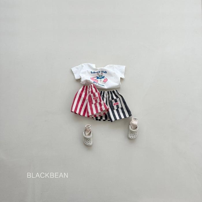 【80-120】韓國童裝 BLACKBEAN 夏季商品 條紋短褲