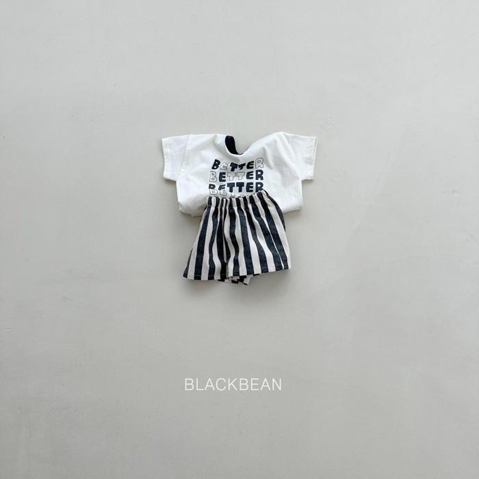 【80-120】韓國童裝 BLACKBEAN 夏季商品 條紋短褲