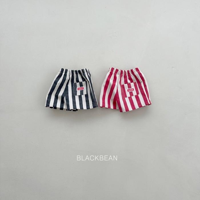 【80-120】韓國童裝 BLACKBEAN 夏季商品 條紋短褲