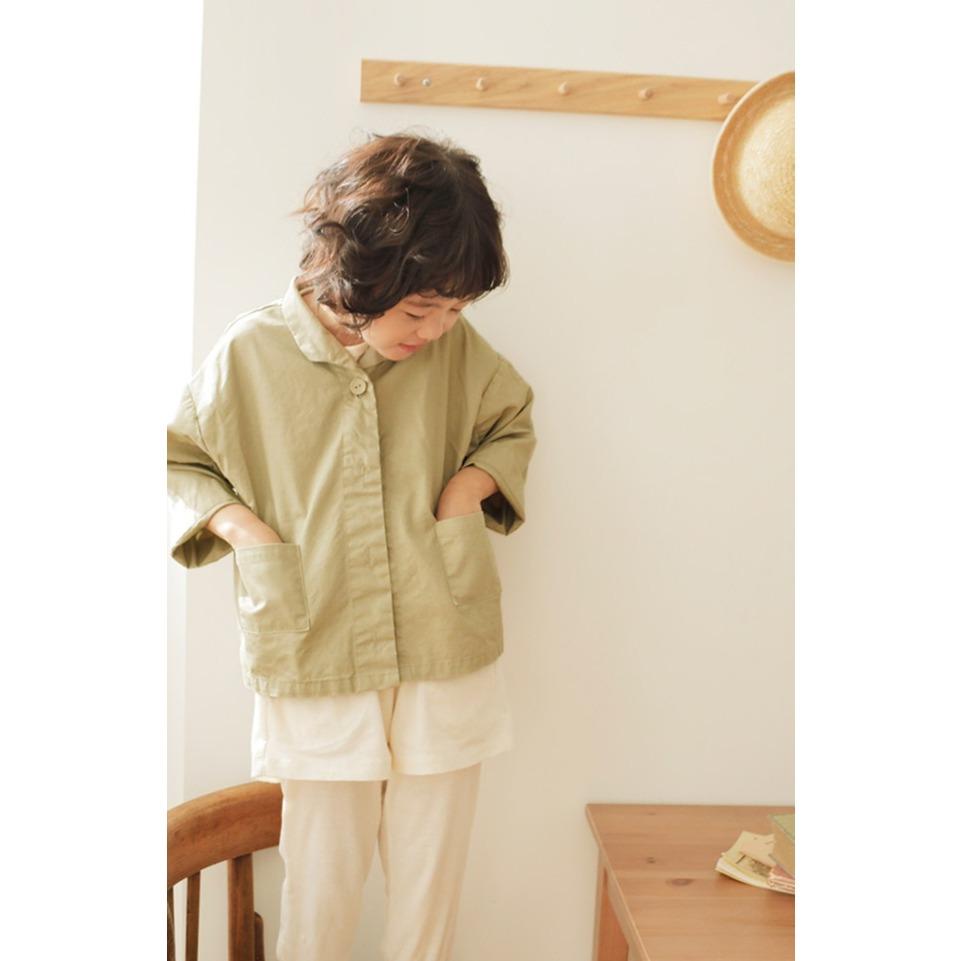 【90-130】韓國童裝 BIEN A BIEN 夏季商品 襯衫外套上衣