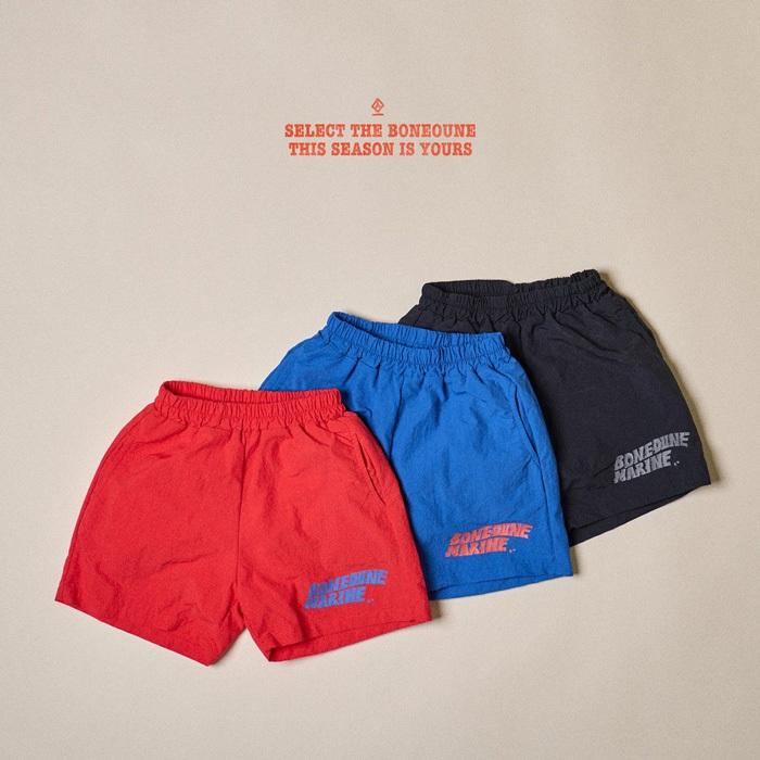 【90-155】韓國童裝 BONEOUNE 夏季商品 尼龍防水短褲