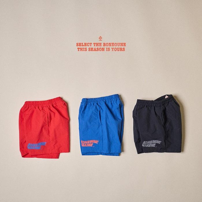 【90-155】韓國童裝 BONEOUNE 夏季商品 尼龍防水短褲