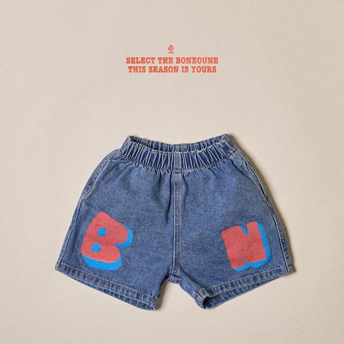 【90-155】韓國童裝 BONEOUNE 夏季商品 BN 牛仔短褲