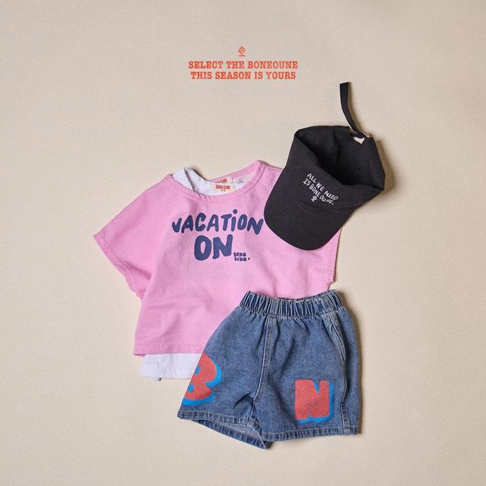 【90-155】韓國童裝 BONEOUNE 夏季商品 BN 牛仔短褲
