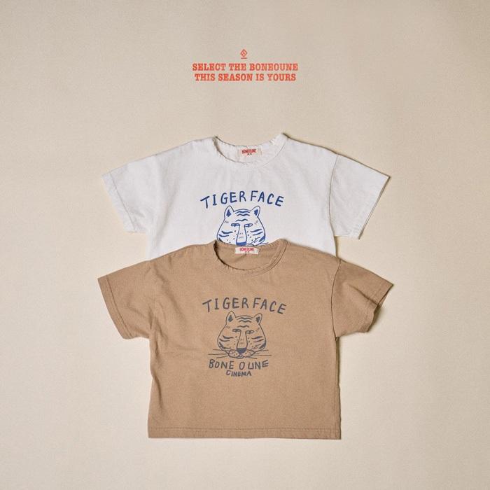 【90-155】韓國童裝 BONEOUNE 夏季商品 老虎頭上衣