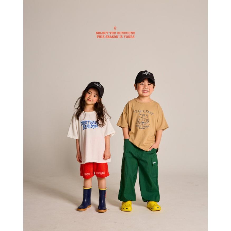 【90-155】韓國童裝 BONEOUNE 夏季商品 老虎頭上衣