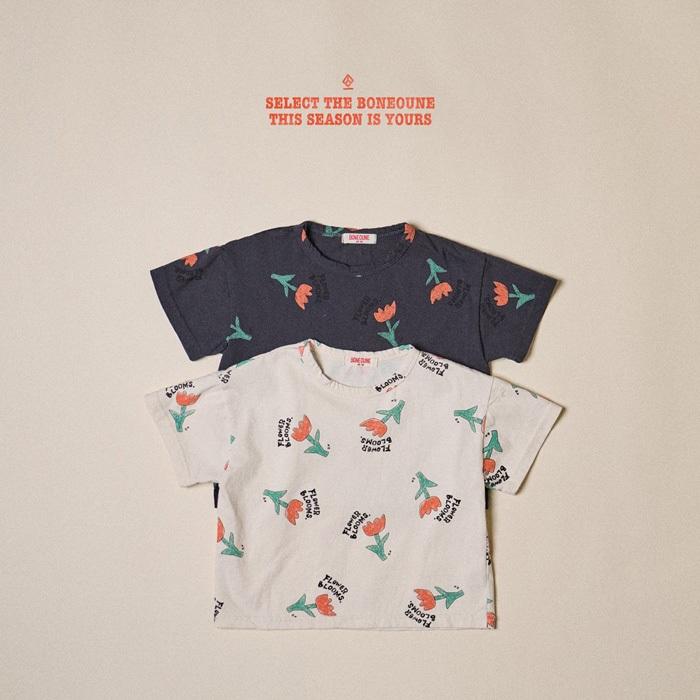 【90-155】韓國童裝 BONEOUNE 夏季商品 鬱金香上衣