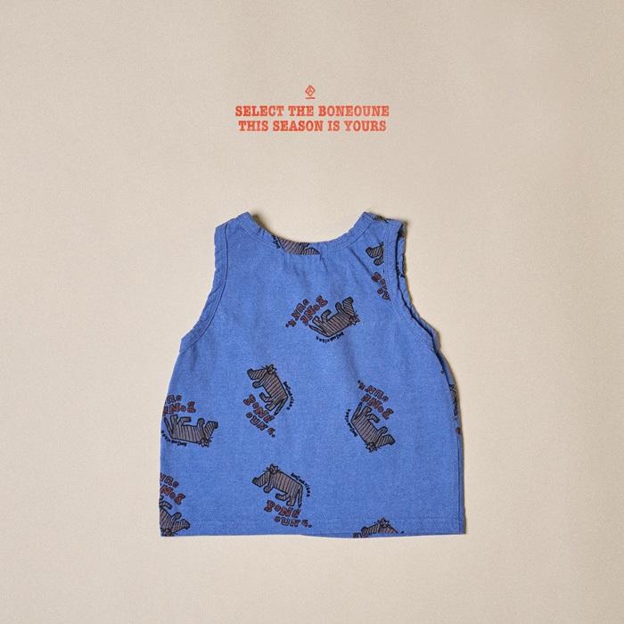【90-155】韓國童裝 BONEOUNE 夏季商品 滿版豹背心