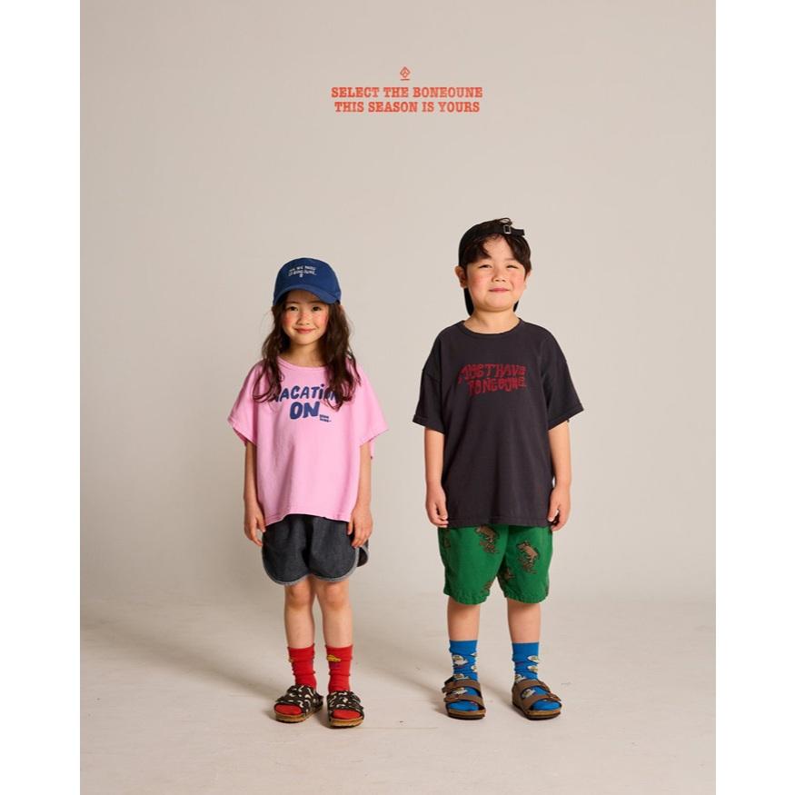 【90-155】韓國童裝 BONEOUNE 夏季商品 度假模式上衣
