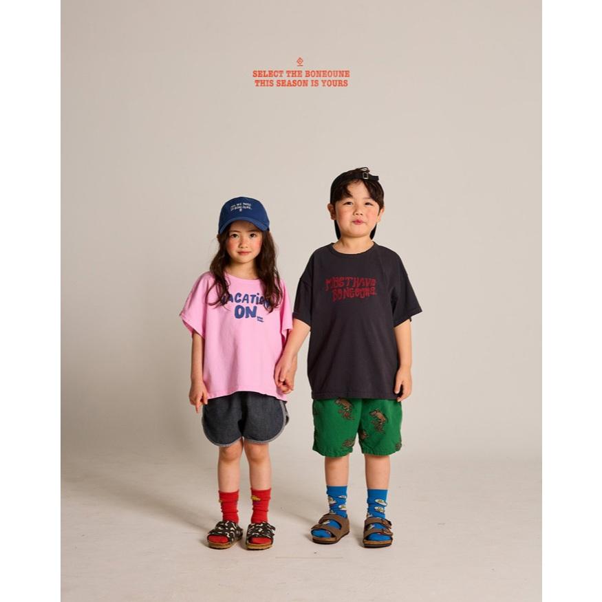 【90-155】韓國童裝 BONEOUNE 夏季商品 度假模式上衣