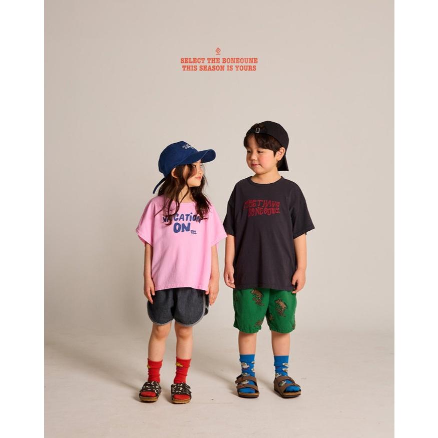 【90-155】韓國童裝 BONEOUNE 夏季商品 度假模式上衣