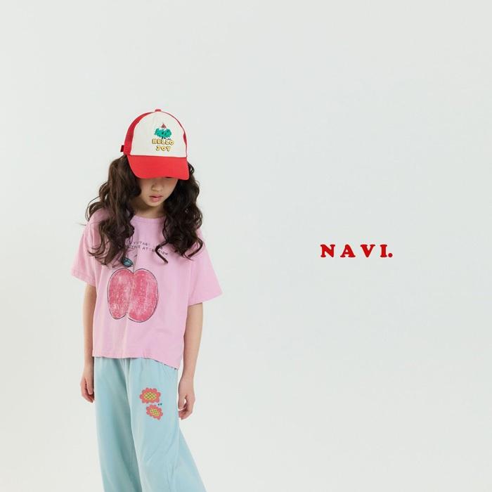 【90-155】韓國童裝 NAVI 夏季商品 NAVI 蘋果上衣