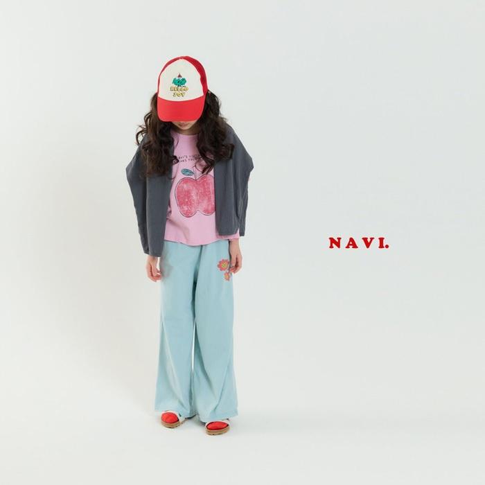 【90-155】韓國童裝 NAVI 夏季商品 NAVI 蘋果上衣