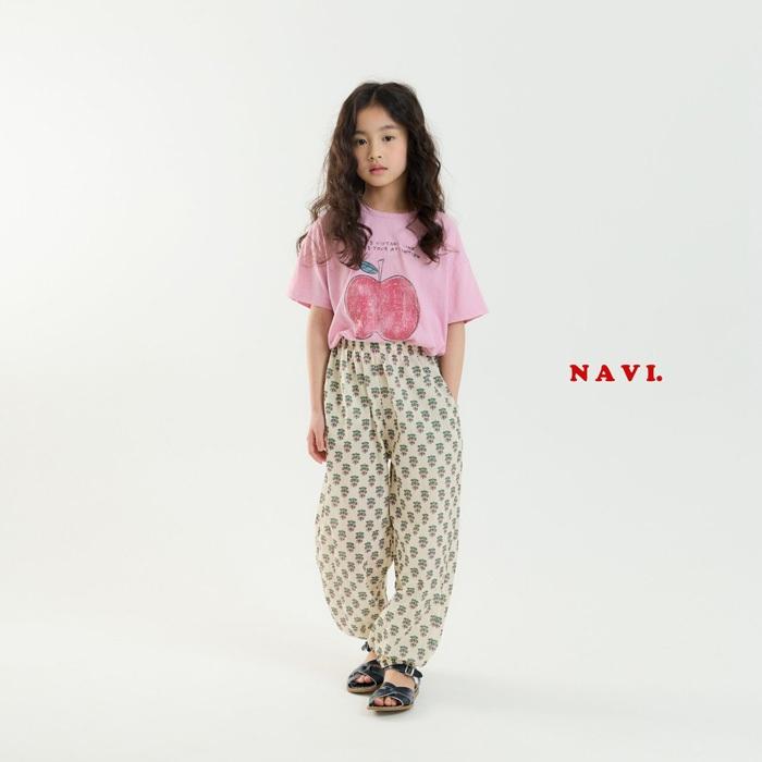 【90-155】韓國童裝 NAVI 夏季商品 NAVI 蘋果上衣