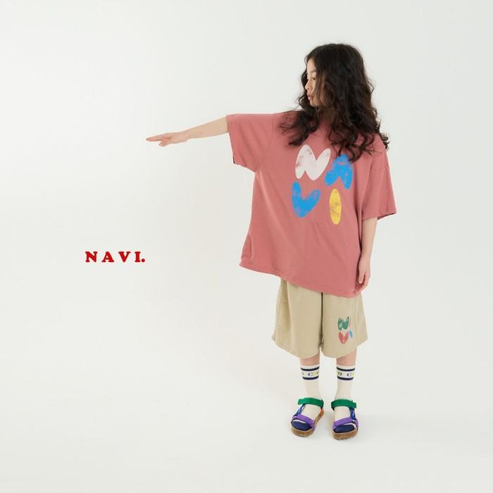 【90-155】韓國童裝 NAVI 夏季商品 NAVI 字母短褲