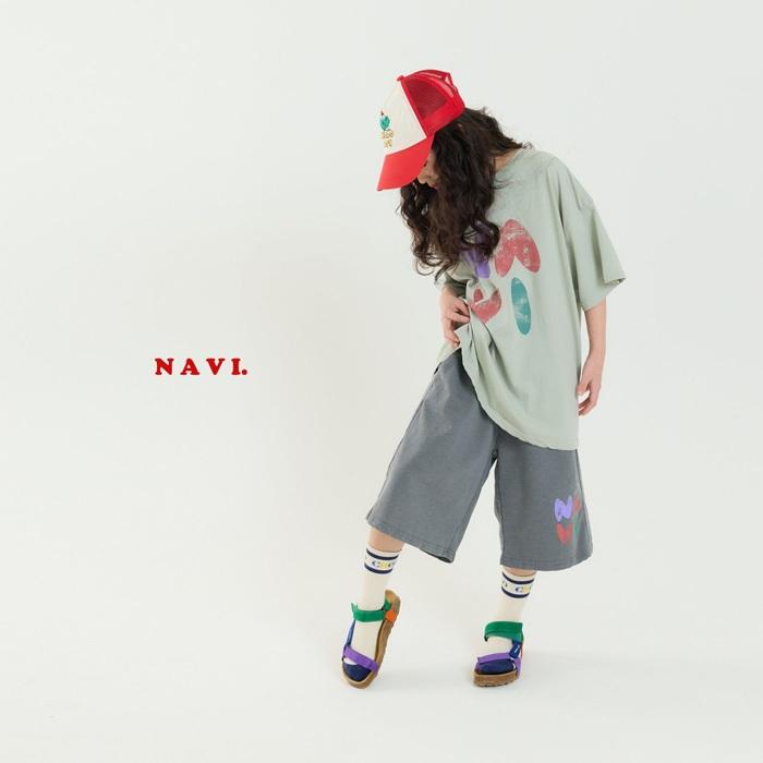 【90-155】韓國童裝 NAVI 夏季商品 NAVI 字母短褲