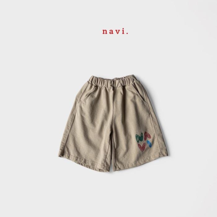 【90-155】韓國童裝 NAVI 夏季商品 NAVI 字母短褲