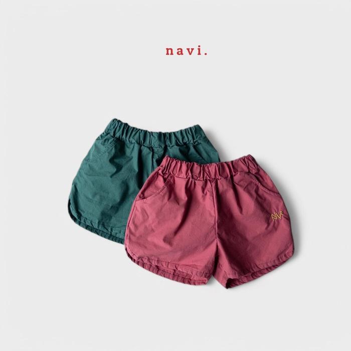 【90-155】韓國童裝 NAVI 夏季商品 NAVI 小標短褲