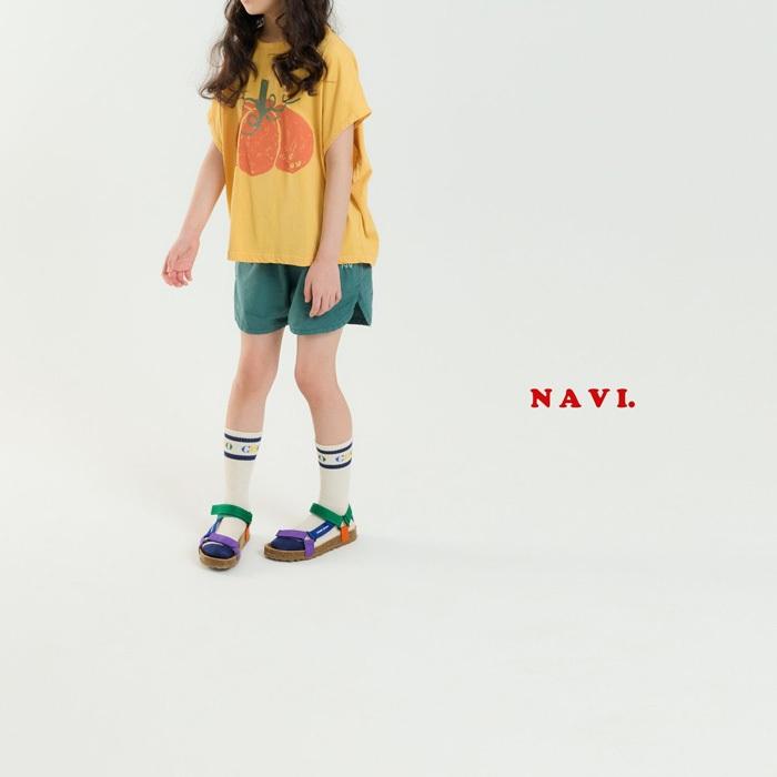 【90-155】韓國童裝 NAVI 夏季商品 NAVI 小標短褲