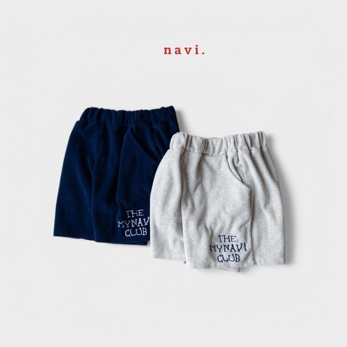 【90-155】韓國童裝 NAVI 夏季商品 英文小標短褲