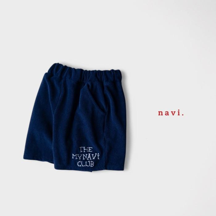 【90-155】韓國童裝 NAVI 夏季商品 英文小標短褲