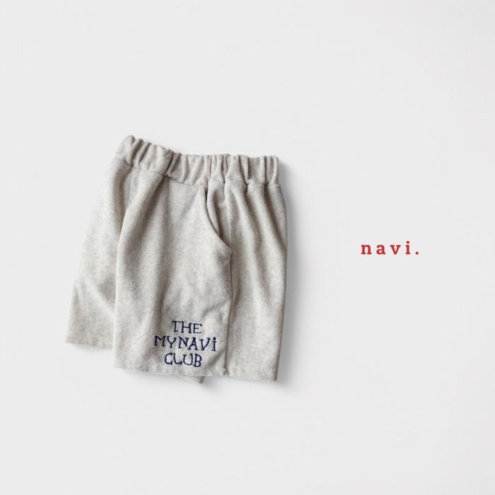 【90-155】韓國童裝 NAVI 夏季商品 英文小標短褲