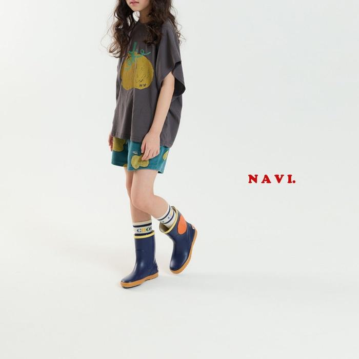 【90-155】韓國童裝 NAVI 夏季商品 NAVI 南瓜上衣