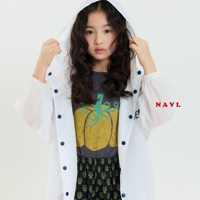 【90-155】韓國童裝 NAVI 夏季商品 NAVI 南瓜上衣