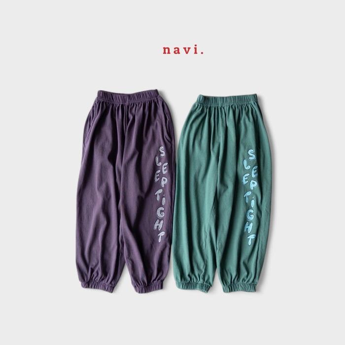 【90-155】韓國童裝 NAVI 夏季商品 SLEEP 縮口休閒褲