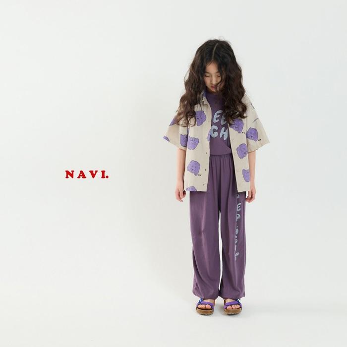【90-155】韓國童裝 NAVI 夏季商品 SLEEP 縮口休閒褲