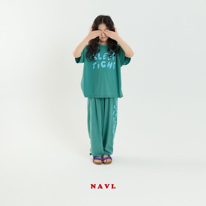 【90-155】韓國童裝 NAVI 夏季商品 SLEEP 縮口休閒褲