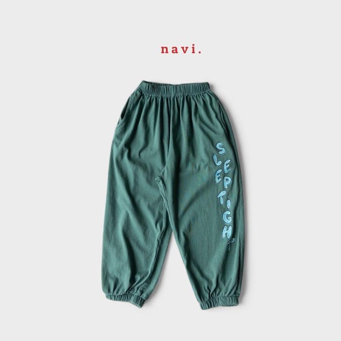 【90-155】韓國童裝 NAVI 夏季商品 SLEEP 縮口休閒褲