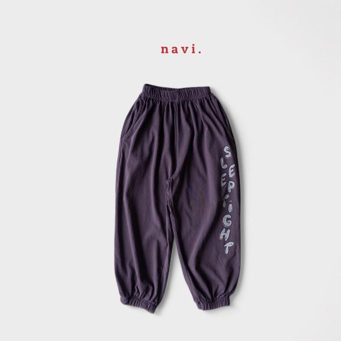 【90-155】韓國童裝 NAVI 夏季商品 SLEEP 縮口休閒褲