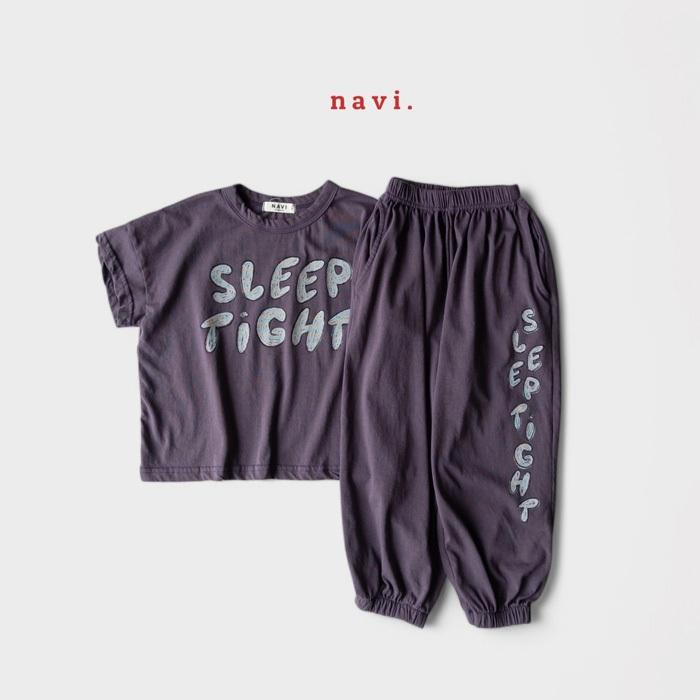 【90-155】韓國童裝 NAVI 夏季商品 SLEEP 縮口休閒褲