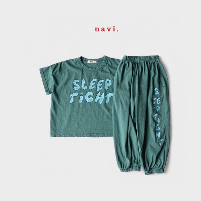 【90-155】韓國童裝 NAVI 夏季商品 SLEEP 縮口休閒褲