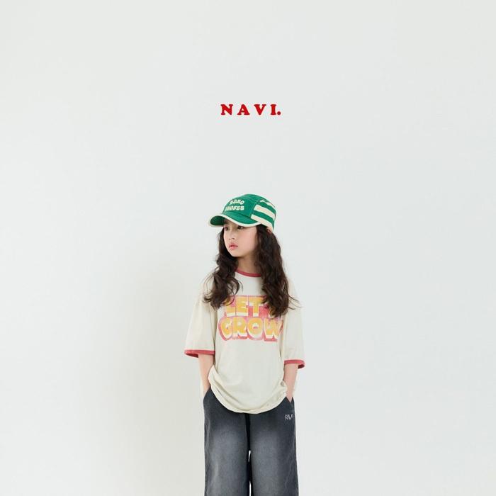 【90-155】韓國童裝 NAVI 夏季商品 LET'S GROW 滾邊上衣