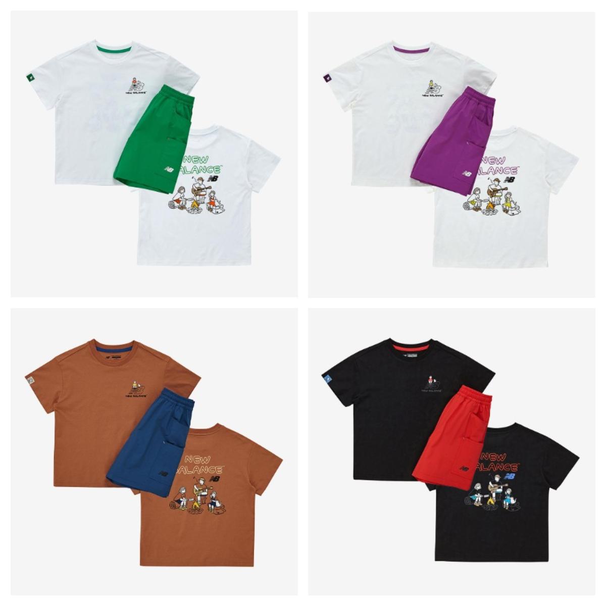 【100-160】韓國New Balance 露營風休閒套裝