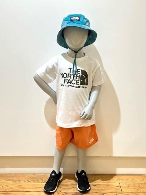 【130-160】The North Face 兒童北臉LOGO 上衣