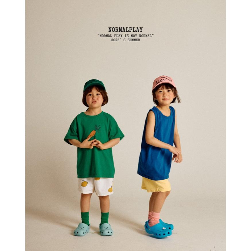 【80-120】韓國童裝 NORMALPLAY 夏季商品 蔬菜系列上衣