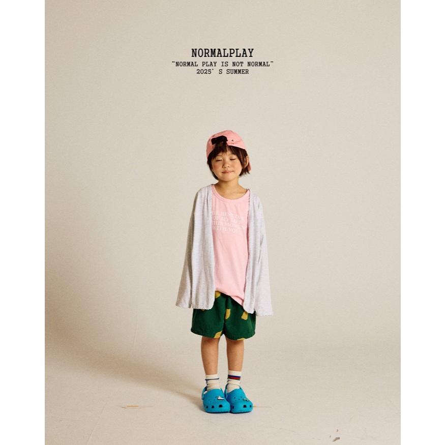 【80-120】韓國童裝 NORMALPLAY 夏季商品 檸檬滿版短褲
