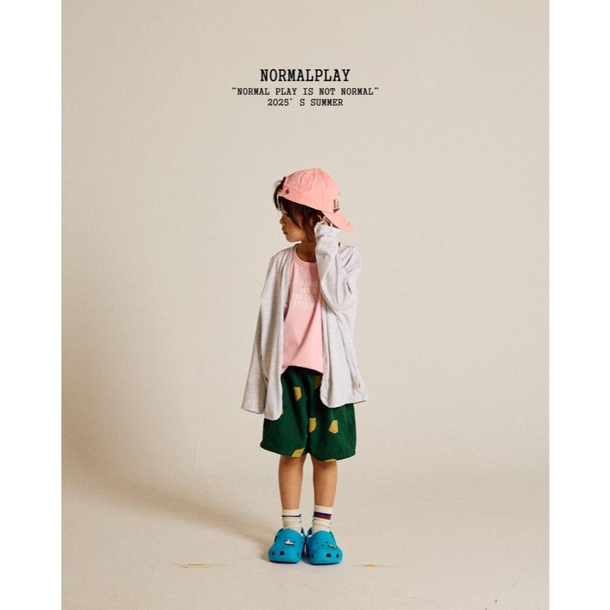 【80-120】韓國童裝 NORMALPLAY 夏季商品 檸檬滿版短褲