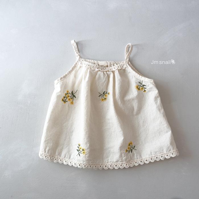 【80-130】韓國童裝 JMSNAIL 夏季商品 清雅小花套裝
