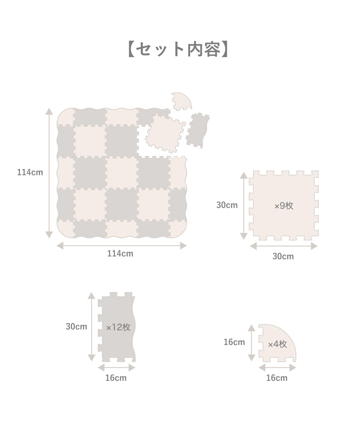 【日本童趣】3coins抗菌隔音EVA遊戲墊