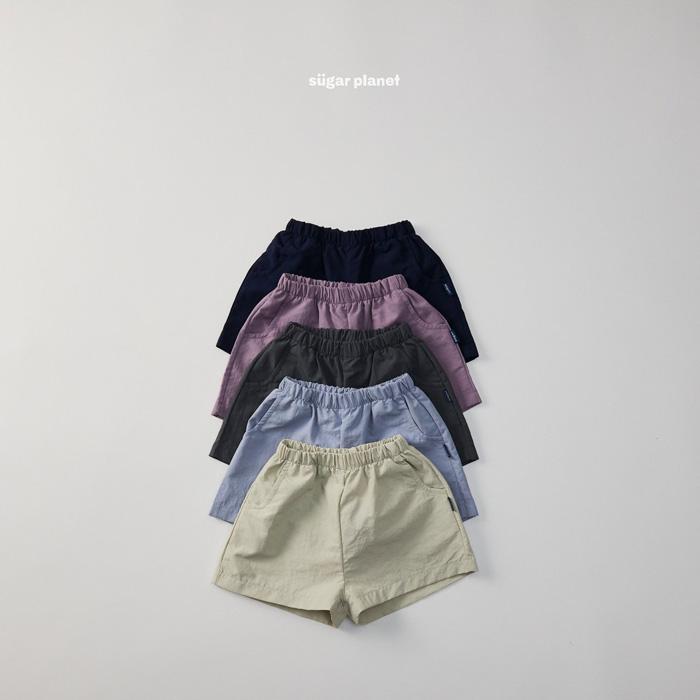 【80-120】韓國童裝 SUGARPLANET 夏季商品 輕薄短褲