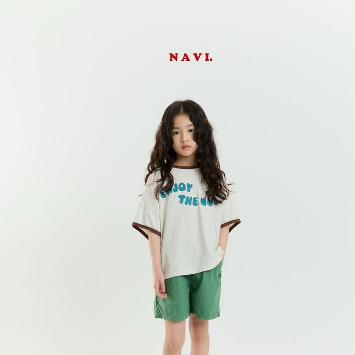 【90-155】韓國童裝 NAVI 夏季商品 小標尼龍短褲