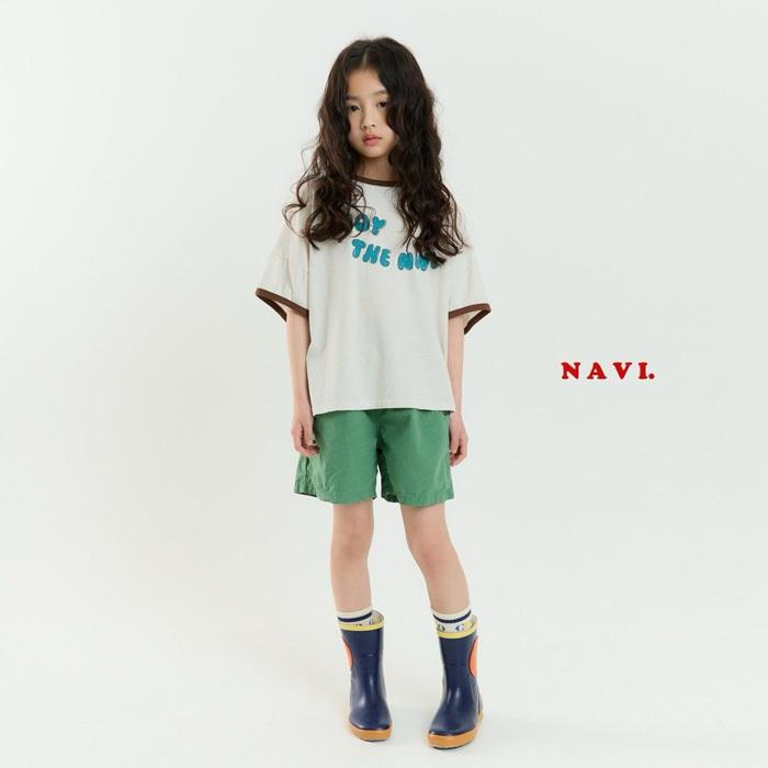 【90-155】韓國童裝 NAVI 夏季商品 小標尼龍短褲