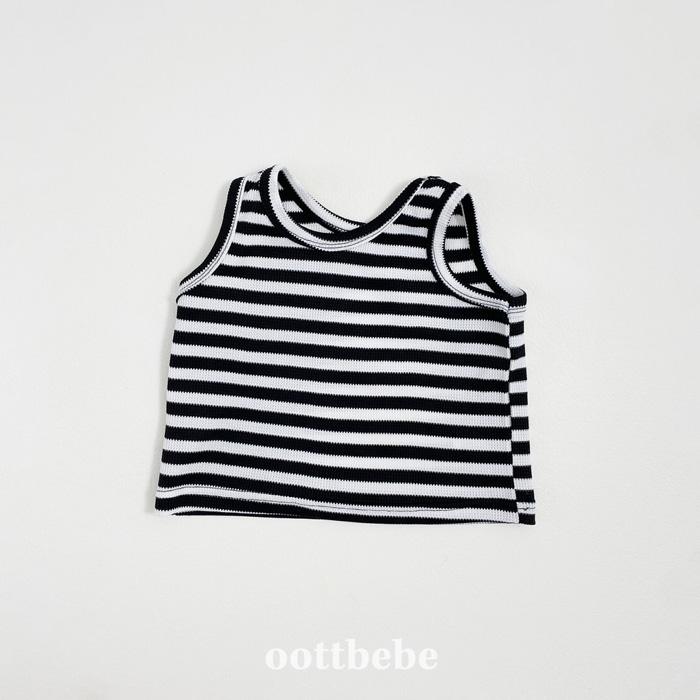 【80-120】韓國童裝 oottbebe 夏季商品 背心搭配三件組
